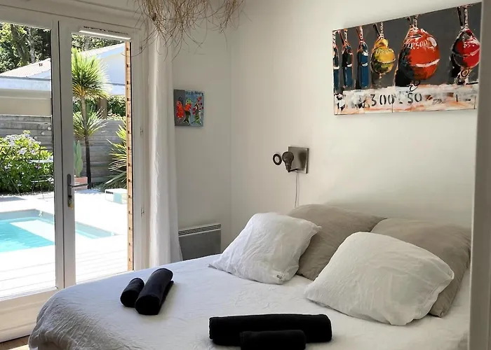 La Tranquille Marée , à 5 Min Des Plages Casa de Férias